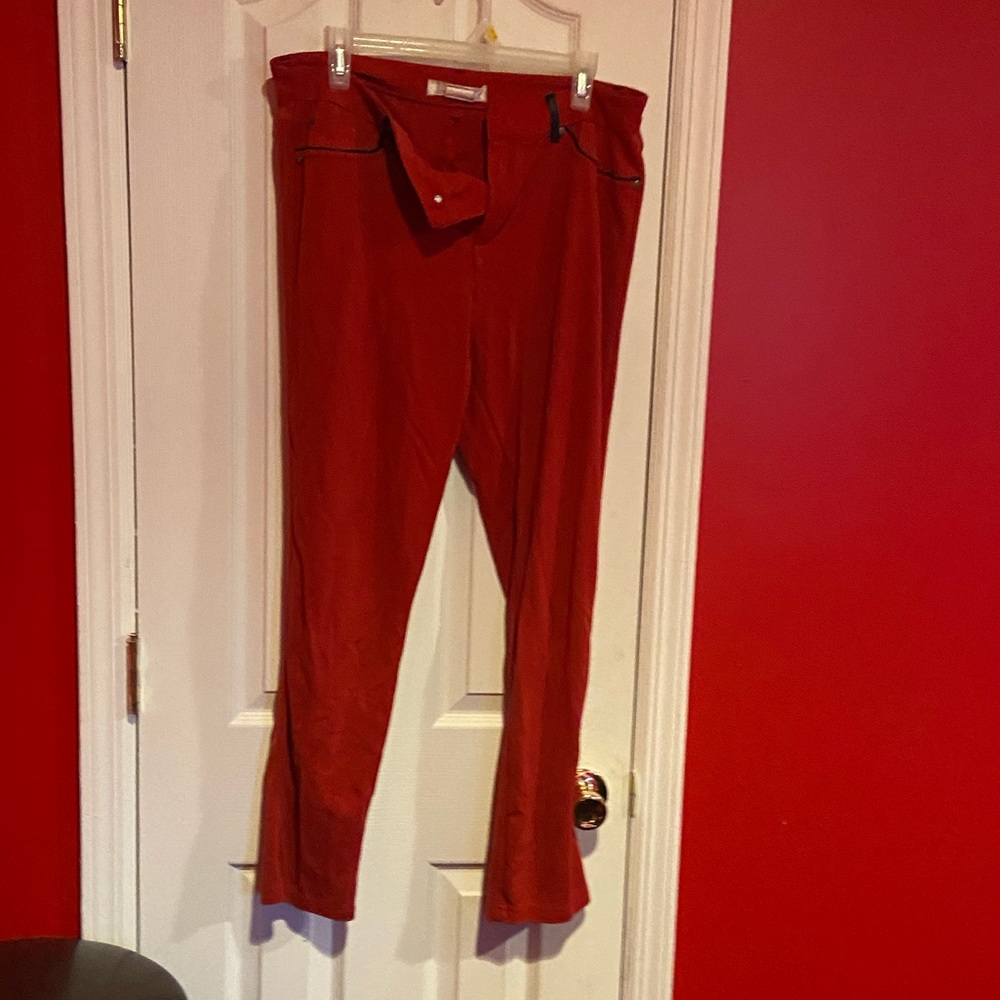 Red pants